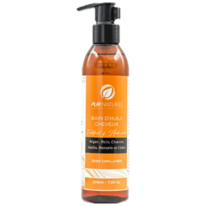 bain d'huile cheveux 200 ml purnaturel