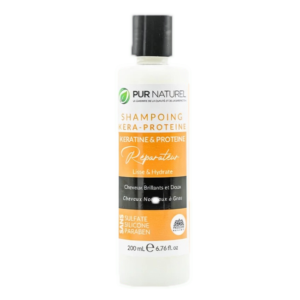 shampoing kéra protéine 200 ml purnaturel