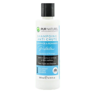shampoing anti chute lavande & romarin 200 ml purnaturel