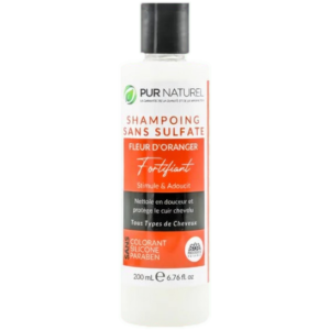 shampoing fleur d'oranger 200 ml purnaturel