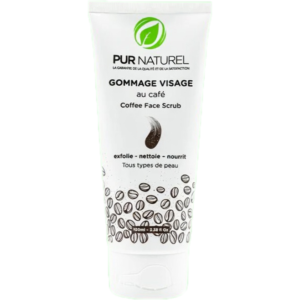 gommage visage au café arabica 100g purnaturel