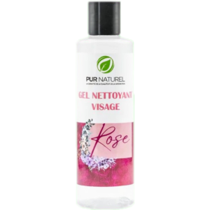 gel nettoyant rose 200 ml purnaturel