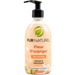 gel douche fleur d'oranger 500 ml purnaturel