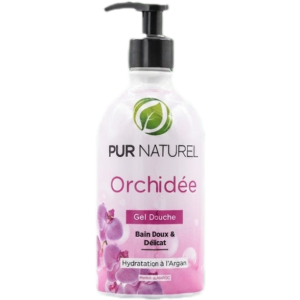 gel douche orchidée 500 ml purnaturel