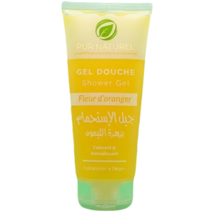 gel douche fleur d'oranger 200 ml purnaturel