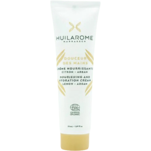 douceur des mains crème nourrissante au citron et argan huilarome