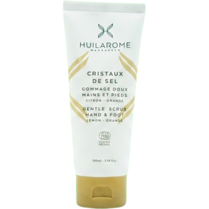 cristaux de sel gommage pour mains et pieds huilarome