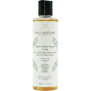 gel douche relaxant verveine bath time your time huilarome